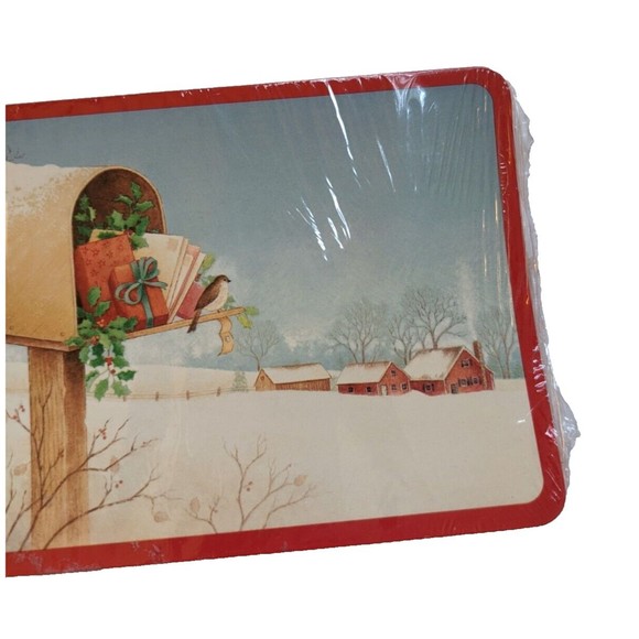 NOS Vintage Hallmark Christmas Postcards Set of 20 Season’s Greetings Mailbox - Picture 5 of 5